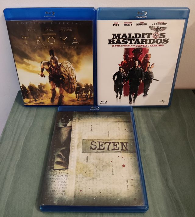Pack Blu ray Brad Pitt