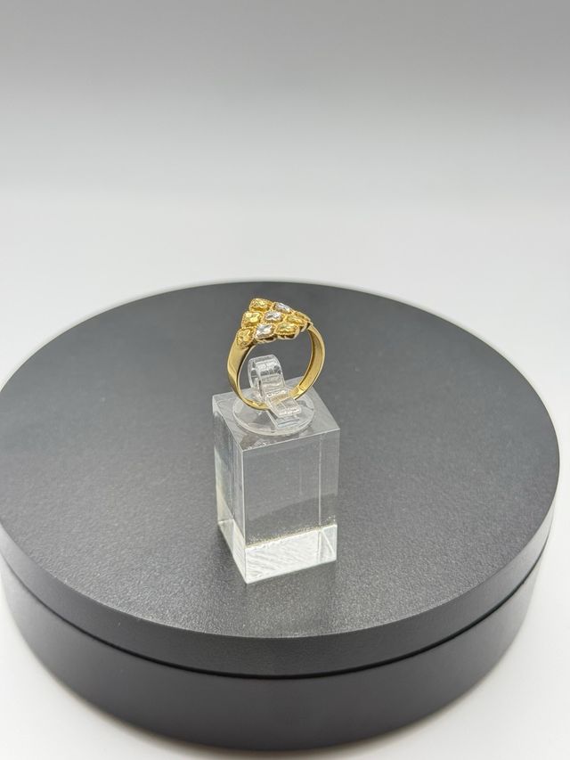 Ref1.210 anillo de oro de 18 kilates