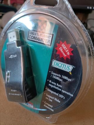 Adaptador USB a red totalmente nuevo