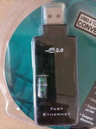 Adaptador USB a red totalmente nuevo