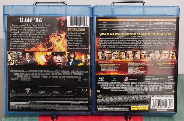 Pack Blu ray Llamaradas y El coloso en llamas