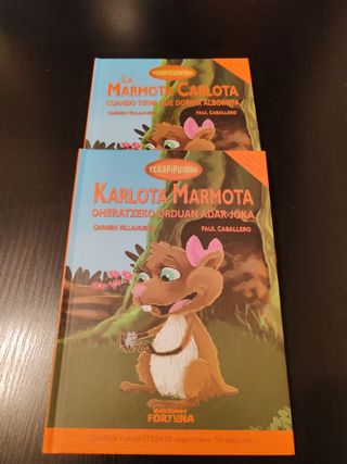 La marmota Carlota cuando tiene que dormir alborota