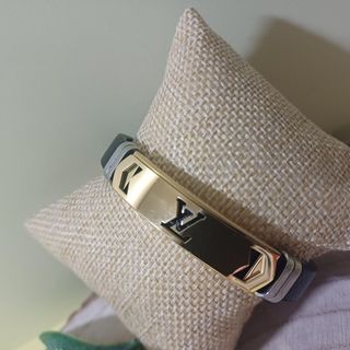 Brazalete Piel y Acero Hombre 