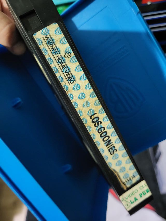 VHS Los Goonies Primera Edición videoclub ORIGINAL