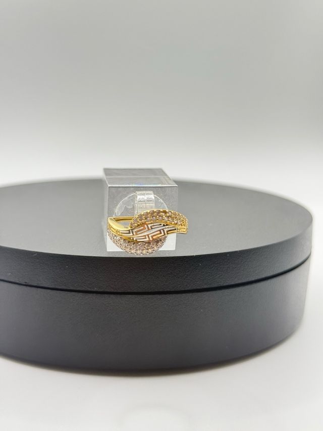 Ref1.211 anillo de oro 18k