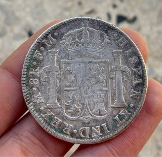Moneda PLATA 8 Reales 1798 MEXICO. CARLOS IV