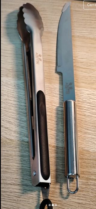 5 utensilios barbacoa acero inox