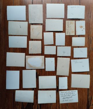 Lote de fotografías antiguas costumbristas