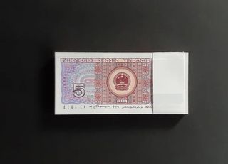 CHINA - TACO 100 BILLETES 5 JIAO. 1980