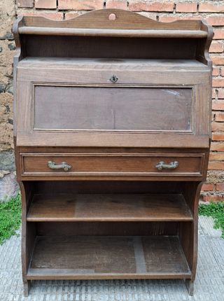 Escritorio juvenil años 60 de madera