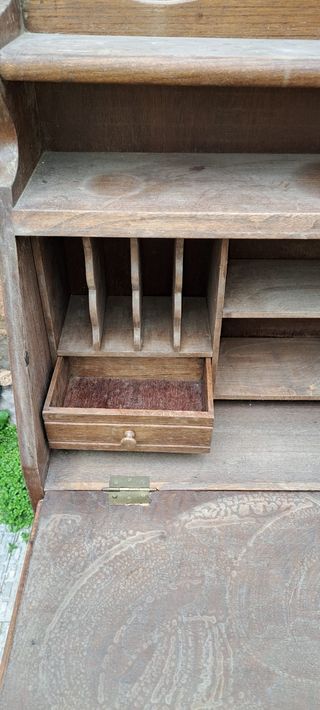 Escritorio juvenil años 60 de madera