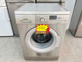 LAVADORA SIEMENS INOX 8 KILOS 1200 RPM. GARANTIA