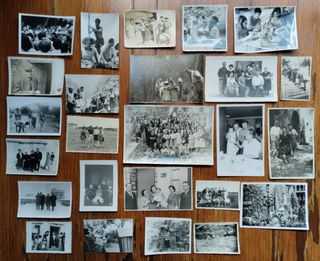 Lote 50 fotos antiguas costumbristas, 40-60