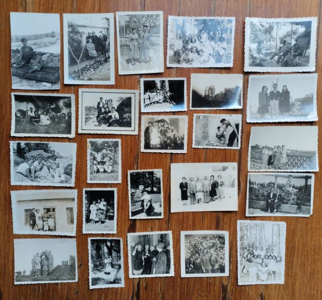 *Lote 50 fotos antiguas costumbristas, 40-60