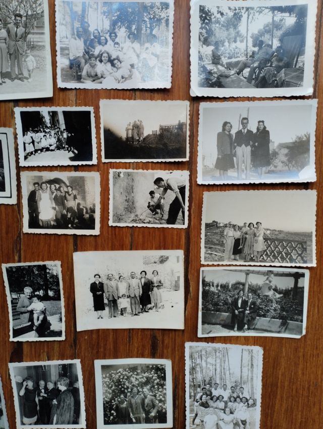 *Lote 50 fotos antiguas costumbristas, 40-60