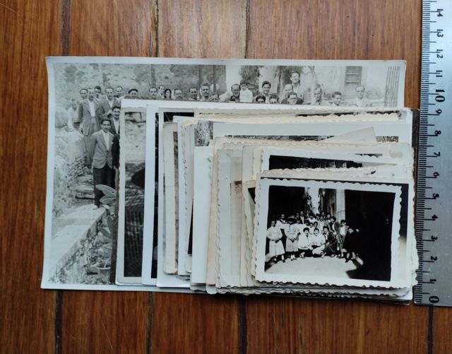 *Lote 50 fotos antiguas costumbristas, 40-60