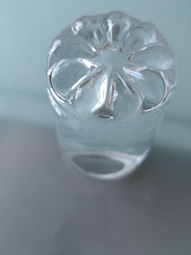 Shaker cristallo e argento 800