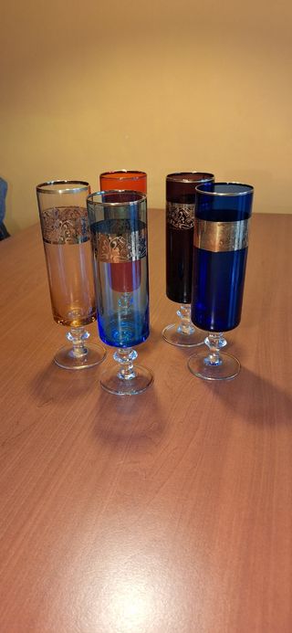 Bicchieri calici vintage anni 70