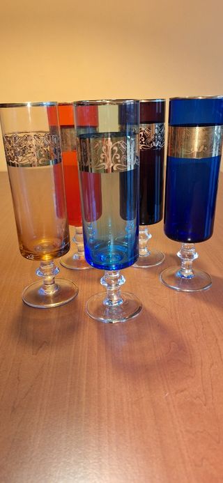 Bicchieri calici vintage anni 70