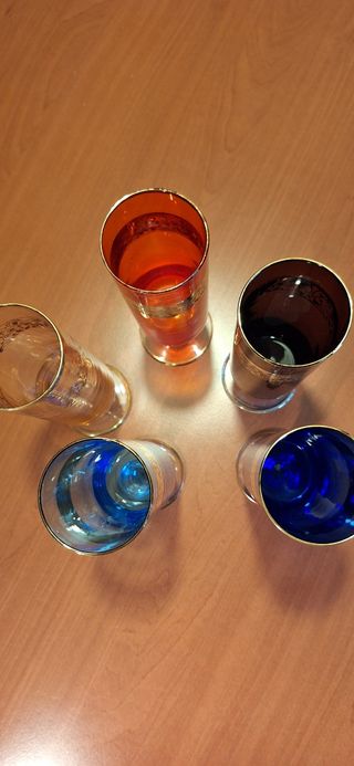 Bicchieri calici vintage anni 70