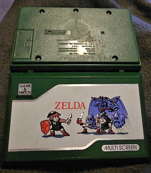 NINTENDO GAME WATCH ZELDA ZL-65 MULTISCR