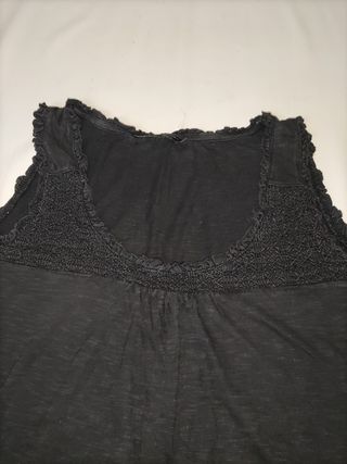 Camiseta de tirantes negra 