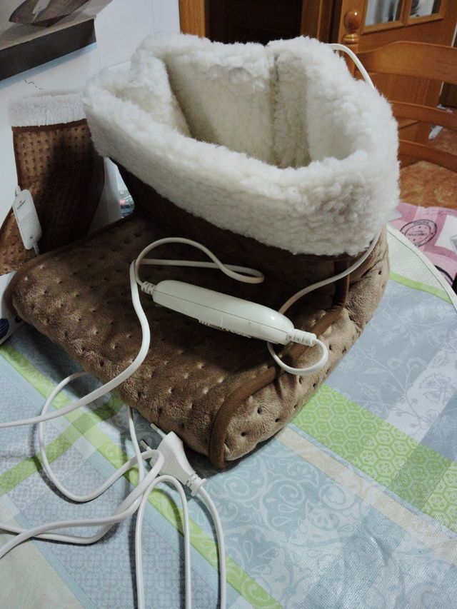 Calientapiés eléctrico 