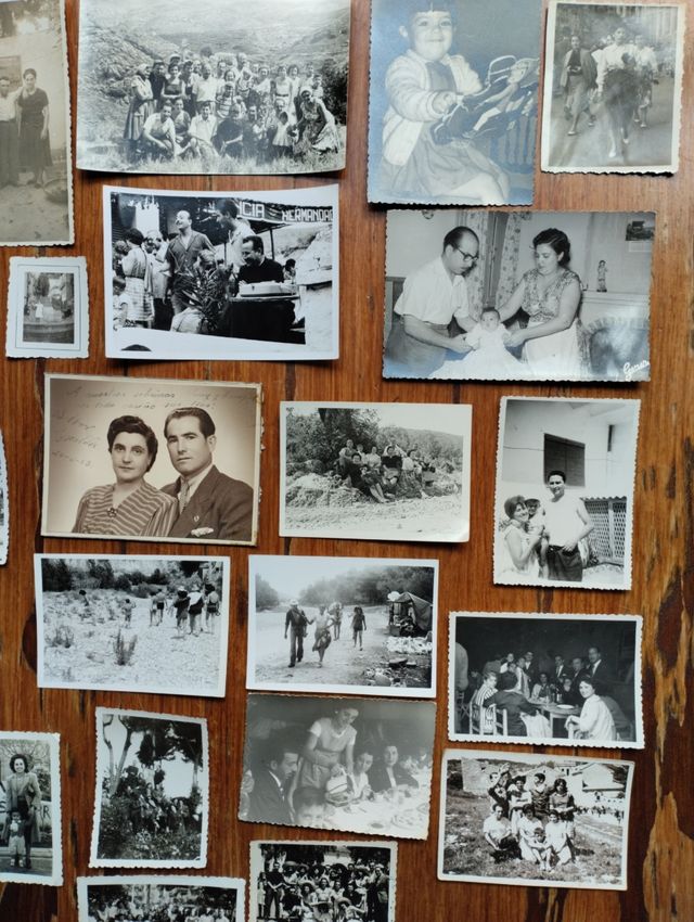 *Lote de fotos antiguas costumbristas