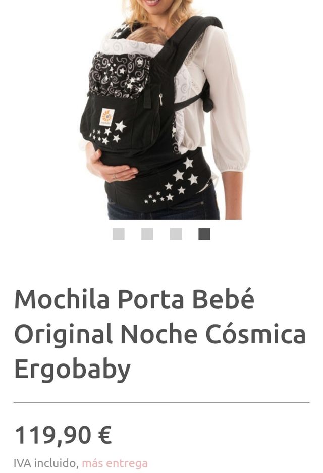 Mochila portabebe ergobaby