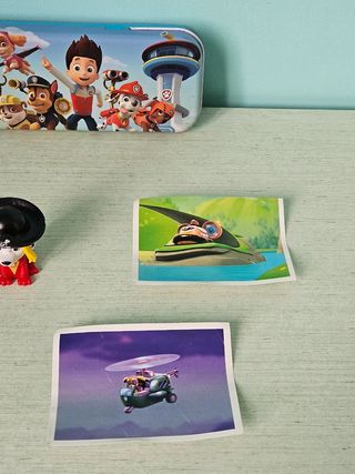 Paw Patrol personaggio, astuccio e figurine lotto