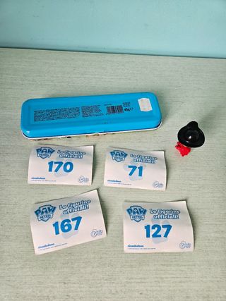 Paw Patrol personaggio, astuccio e figurine lotto