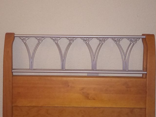 2 cabeceros de madera camas 90cm