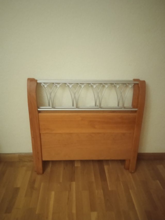 2 cabeceros de madera camas 90cm