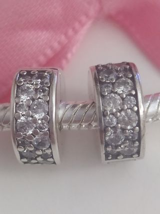 Charms clips en plata S 925.