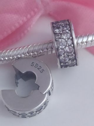 Charms clips en plata S 925.