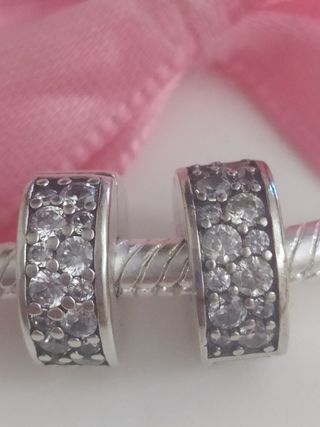 Charms clips en plata S 925.