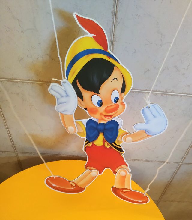 OFERTA PINOCHO MARIONETA 4 HILOS