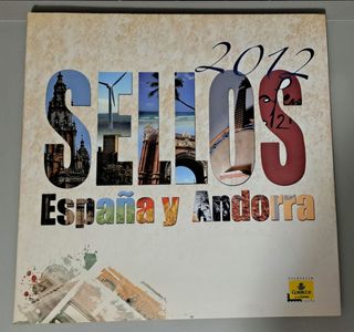 Libro de Sellos España y Andorra 2012