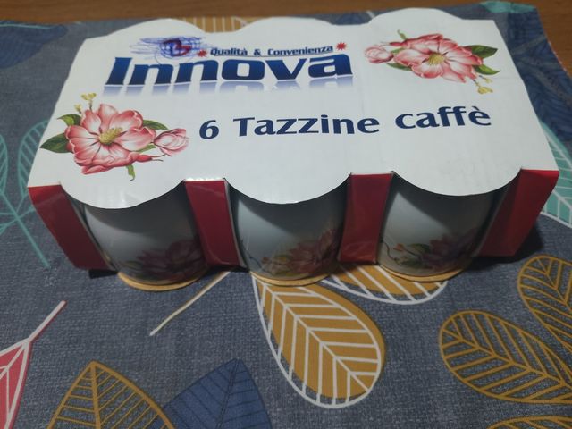6 tazzine da caffè Innova 