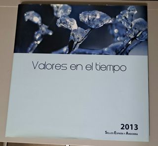 Libro de Sellos España y Andorra 2013
