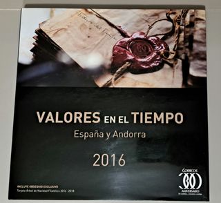 Libro de Sellos España y Andorra 2016