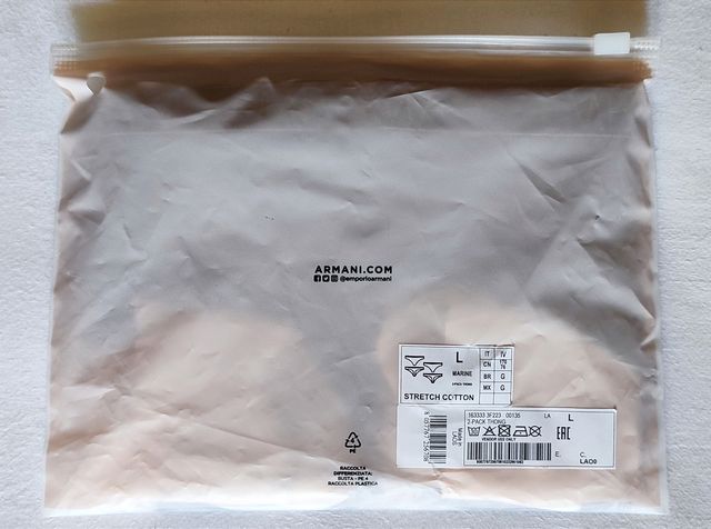 Tangas EMPORIO ARMANI (Pack de 2) Azul Marino