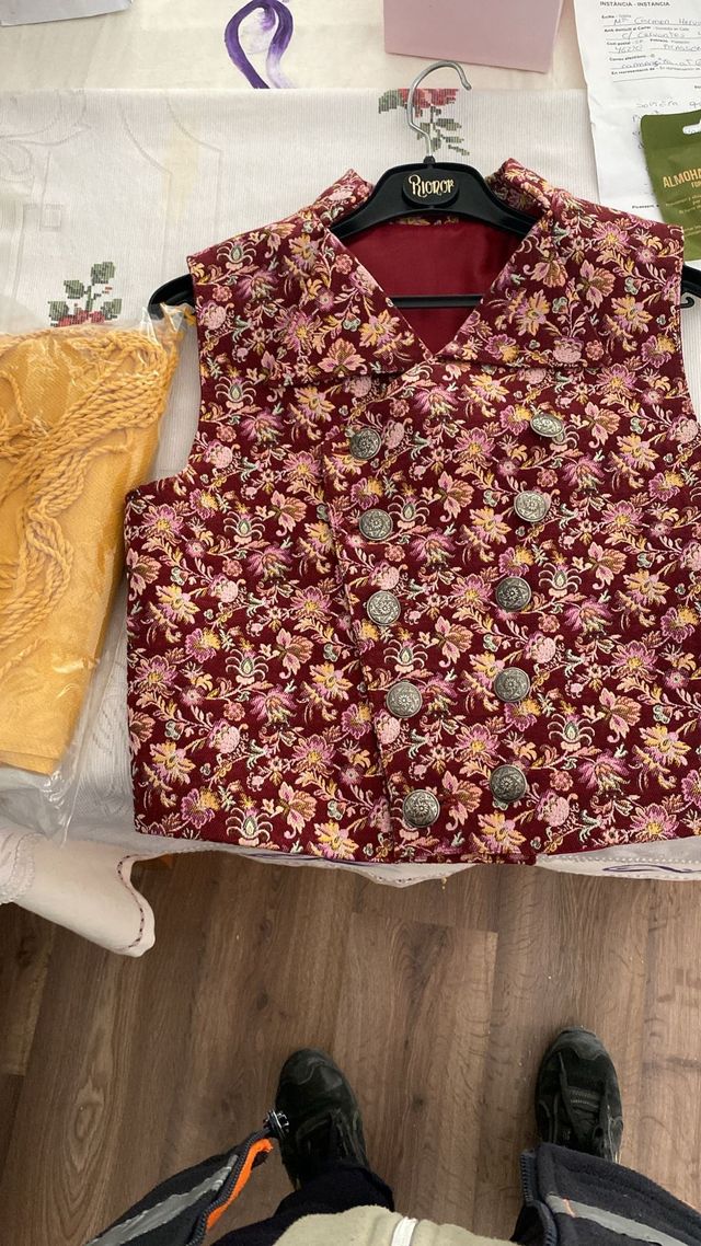 Chaleco de fallero nuevo por estrenar