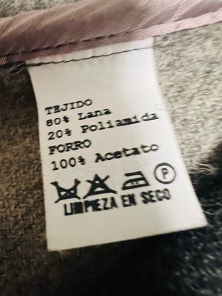 Abrigo de lana precioso