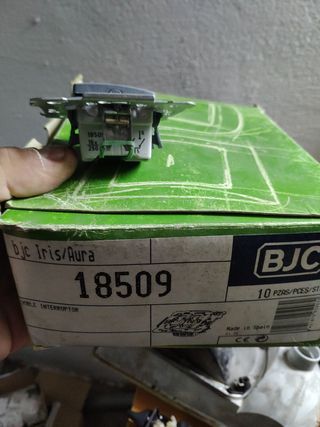 Doble interruptor unipolar Siemens BJC  18509.