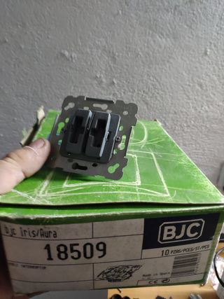 Doble interruptor unipolar Siemens BJC  18509.
