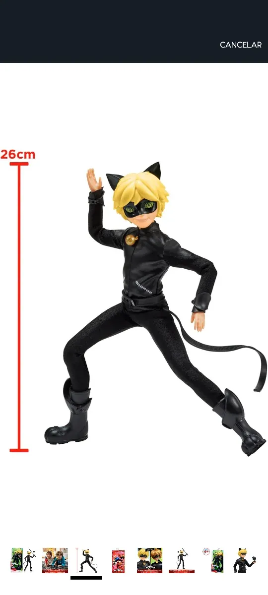 Cat Noir Muñeco