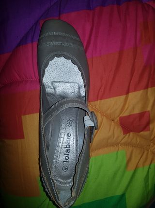 Zapatos piel beige talla 41 marca lolablue