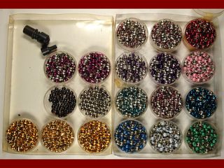 Borchie tonde mezza sfera da 5,5mm