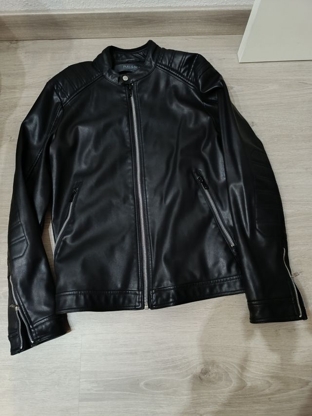 CHAQUETA CUERO VINTAGE